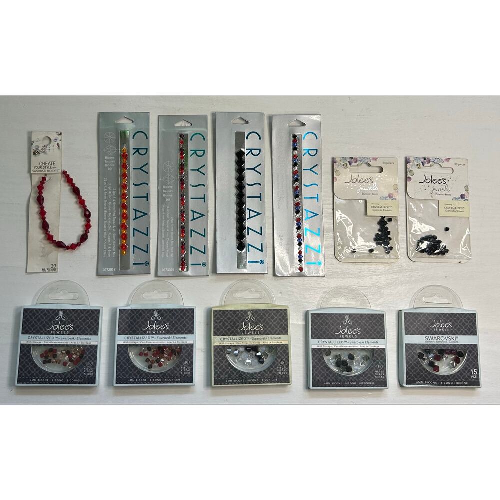 Crystal Bead Lot Crystazzi & Jolee's Jewels